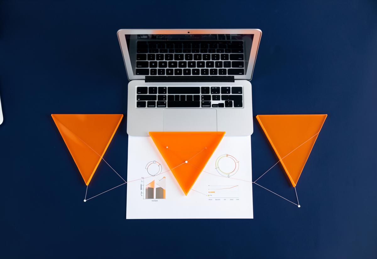 Illustrative visual of a connected B2B paid media strategy